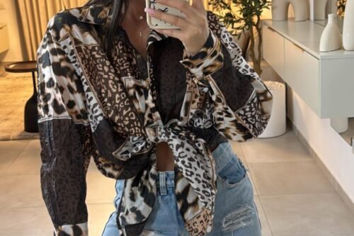 מכופתרת אופנה