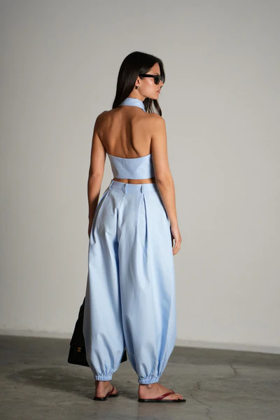 חליפת מרטינה תכלת